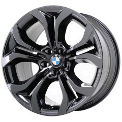 BMW X5 wheel rim PVD BLACK CHROME 71447 stock factory oem replacement