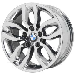 BMW X3 wheel rim PVD BRIGHT CHROME 71473 stock factory oem replacement