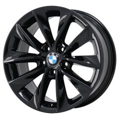 BMW X3 wheel rim GLOSS BLACK 71476 stock factory oem replacement