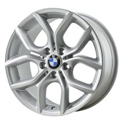 BMW X3 wheel rim MACHINED SILVER 71477 stock factory oem replacement