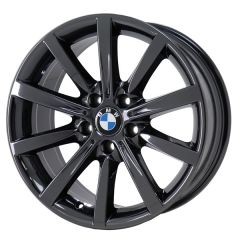 BMW 528i wheel rim PVD BLACK CHROME 71512 stock factory oem replacement