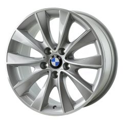 BMW 550i GT wheel rim MACHINED SILVER 71586 stock factory oem replacement