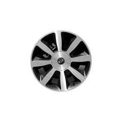 KIA FORTE wheel rim MACHINED GREY 74653 stock factory oem replacement