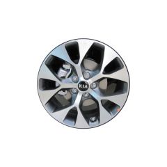 KIA SOUL 74662 MACHINED GREY wheel rim stock factory oem replacement