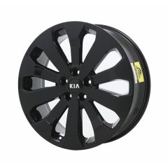 KIA TELLURIDE wheel rim GLOSS BLACK 74803 stock factory oem replacement