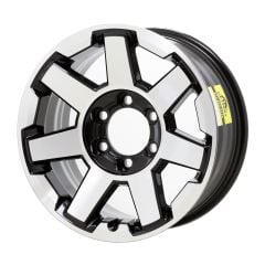 TOYOTA 4 RUNNER 75154 MACHINED BLACK wheel rim stock factory oem replacement