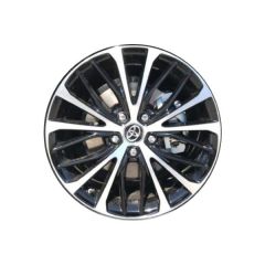 TOYOTA CAMRY wheel rim MACHINED BLACK 75221 stock factory oem replacement
