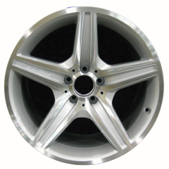MERCEDES-BENZ CLS550 wheel rim MACHINED SILVER 85004 stock factory oem replacement