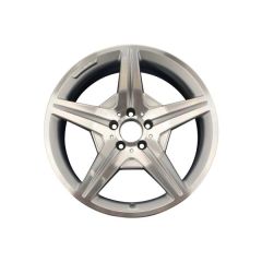 MERCEDES-BENZ SL550 wheel rim MACHINED SILVER 85078 stock factory oem replacement