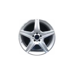 MERCEDES-BENZ CL550 wheel rim MACHINED SILVER 85102 stock factory oem replacement