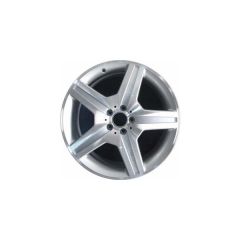 MERCEDES-BENZ ML550 wheel rim MACHINED SILVER 85117 stock factory oem replacement