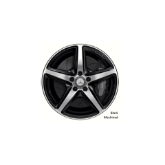 MERCEDES-BENZ CLS400 wheel rim MACHINED BLACK 85230 stock factory oem replacement