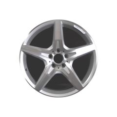 MERCEDES-BENZ SL550 wheel rim MACHINED SILVER 85284 stock factory oem replacement
