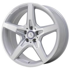 MERCEDES-BENZ SL550 wheel rim MACHINED SILVER 85283 stock factory oem replacement