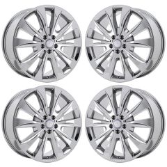 MERCEDES-BENZ GL350 wheel rim PVD BRIGHT CHROME 85297 stock factory oem replacement