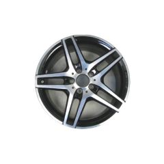 MERCEDES-BENZ E250 wheel rim MACHINED BLACK 85458 stock factory oem replacement