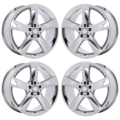 MERCEDES-BENZ GLE300d wheel rim PVD BRIGHT CHROME 85485 stock factory oem replacement