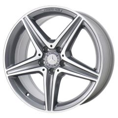 MERCEDES-BENZ E300 wheel rim MACHINED GREY 85538 stock factory oem replacement