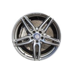MERCEDES-BENZ E300 wheel rim MACHINED GREY 85541 stock factory oem replacement