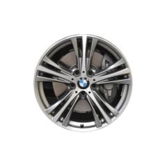 BMW 320i wheel rim MACHINED GREY 86011 stock factory oem replacement