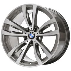 BMW X5 wheel rim MACHINED GREY 86053 stock factory oem replacement