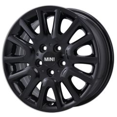 MINI COOPER wheel rim GLOSS BLACK 86080 stock factory oem replacement