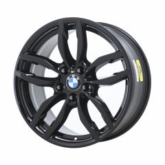 BMW X3 wheel rim GLOSS BLACK 86101 stock factory oem replacement