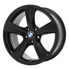 BMW X3 wheel rim GLOSS BLACK 86102 stock factory oem replacement
