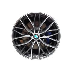 BMW 228i wheel rim MACHINED GREY 86140 stock factory oem replacement