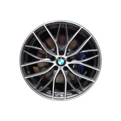 BMW 228i wheel rim MACHINED GREY 86143 stock factory oem replacement
