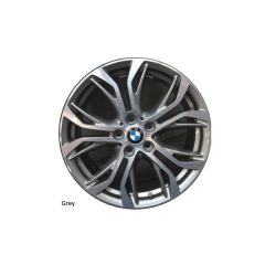 BMW X1 wheel rim MACHINED GREY 86216 stock factory oem replacement