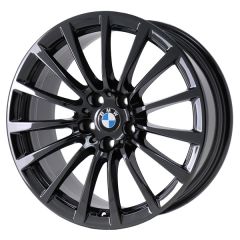 BMW 530i wheel rim PVD BLACK CHROME 86274 stock factory oem replacement
