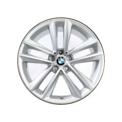 BMW 640i wheel rim MACHINED SILVER 86276 stock factory oem replacement