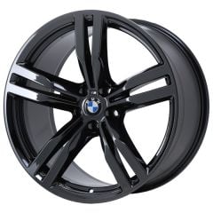 BMW 640i wheel rim PVD BLACK CHROME 86281 stock factory oem replacement