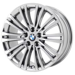 BMW 530e wheel rim PVD BRIGHT CHROME 86326 stock factory oem replacement