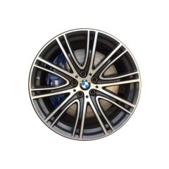 BMW 530e wheel rim MACHINED GREY 86340 stock factory oem replacement