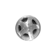 JEEP WRANGLER wheel rim MACHINED SILVER 9024 stock factory oem replacement
