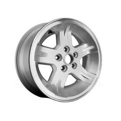 JEEP WRANGLER wheel rim MACHINED LIP SILVER 9050 stock factory oem replacement