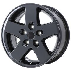 JEEP WRANGLER wheel rim PVD BLACK CHROME 9074 stock factory oem replacement