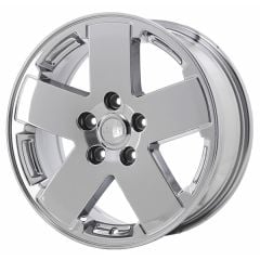 JEEP WRANGLER wheel rim PVD BRIGHT CHROME 9076 stock factory oem replacement