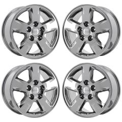 JEEP GRAND CHEROKEE wheel rim PVD BRIGHT CHROME 9104 stock factory oem replacement