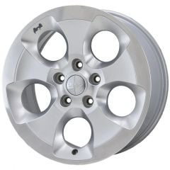 JEEP WRANGLER wheel rim POLISHED LIP SILVER 9119 stock factory oem replacement