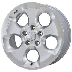 JEEP WRANGLER wheel rim MACHINED LIP SILVER 9119 stock factory oem replacement