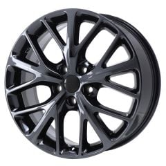 DODGE DURANGO wheel rim PVD BLACK CHROME 9129 stock factory oem replacement