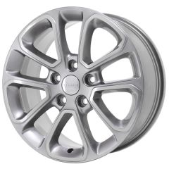 JEEP GRAND CHEROKEE wheel rim POLISHED GREY 9136 stock factory oem replacement