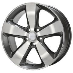 JEEP GRAND CHEROKEE wheel rim POLISHED GREY 9137 stock factory oem replacement