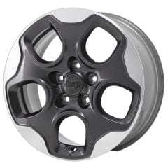 JEEP RENEGADE wheel rim MACHINED GREY 9145 stock factory oem replacement