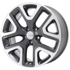 JEEP RENEGADE wheel rim MACHINED GREY 9149 stock factory oem replacement