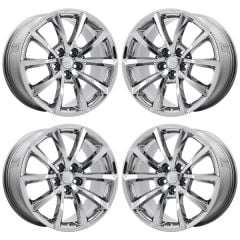 JEEP GRAND CHEROKEE wheel rim PVD BRIGHT CHROME 9182 stock factory oem replacement