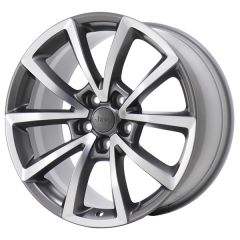 JEEP GRAND CHEROKEE wheel rim POLISHED GREY 9182 stock factory oem replacement